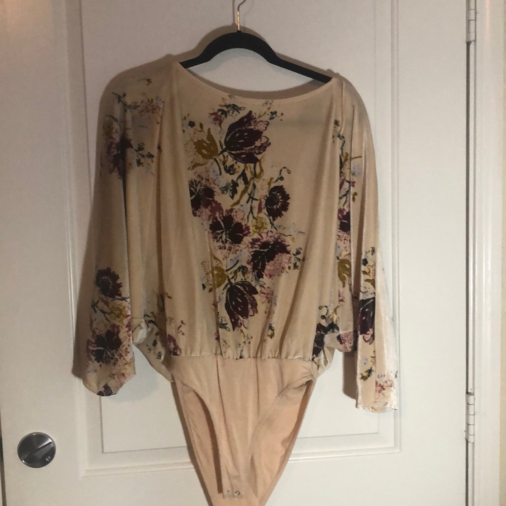 Velvet Floral Top